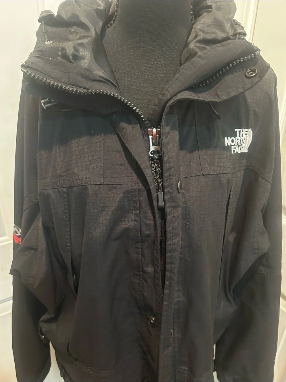 Vintage The North Face Summit Series Gore-Tex Men's Black Hooded Jacket XXL